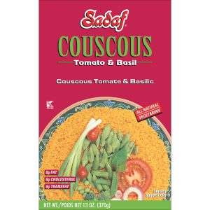 Sadaf Couscous Tomato & Basil 13 oz.