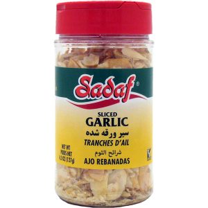 Sadaf Sliced Garlic 4.5 oz.